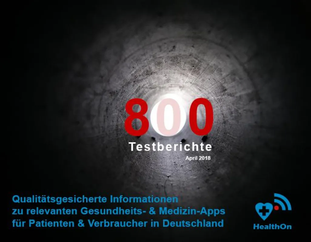 Qualitätsgesicherte Testberichte aller relevanten Gesundheits-Apps