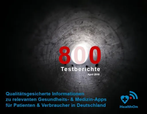 800 Testberichte: Qualitätsgesicherte Infos zu allen relevanten Gesundheits-Apps Bild: 800 Testberichte: Qualitätsgesicherte Infos zu allen relevanten Gesundheits-Apps