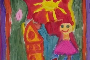 Bild: 200 Kinder der Kindergärten Finkenau e.V. zeigen Leinwandmalerei-Ausstellung in Hamburg-Barmbek
