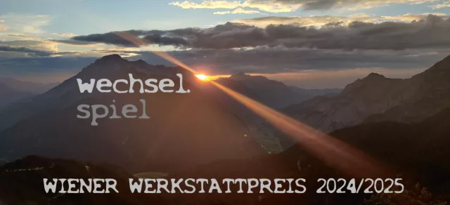 Bild: Wiener Werkstattpreis 2024/2025 für Literatur und Fotografie