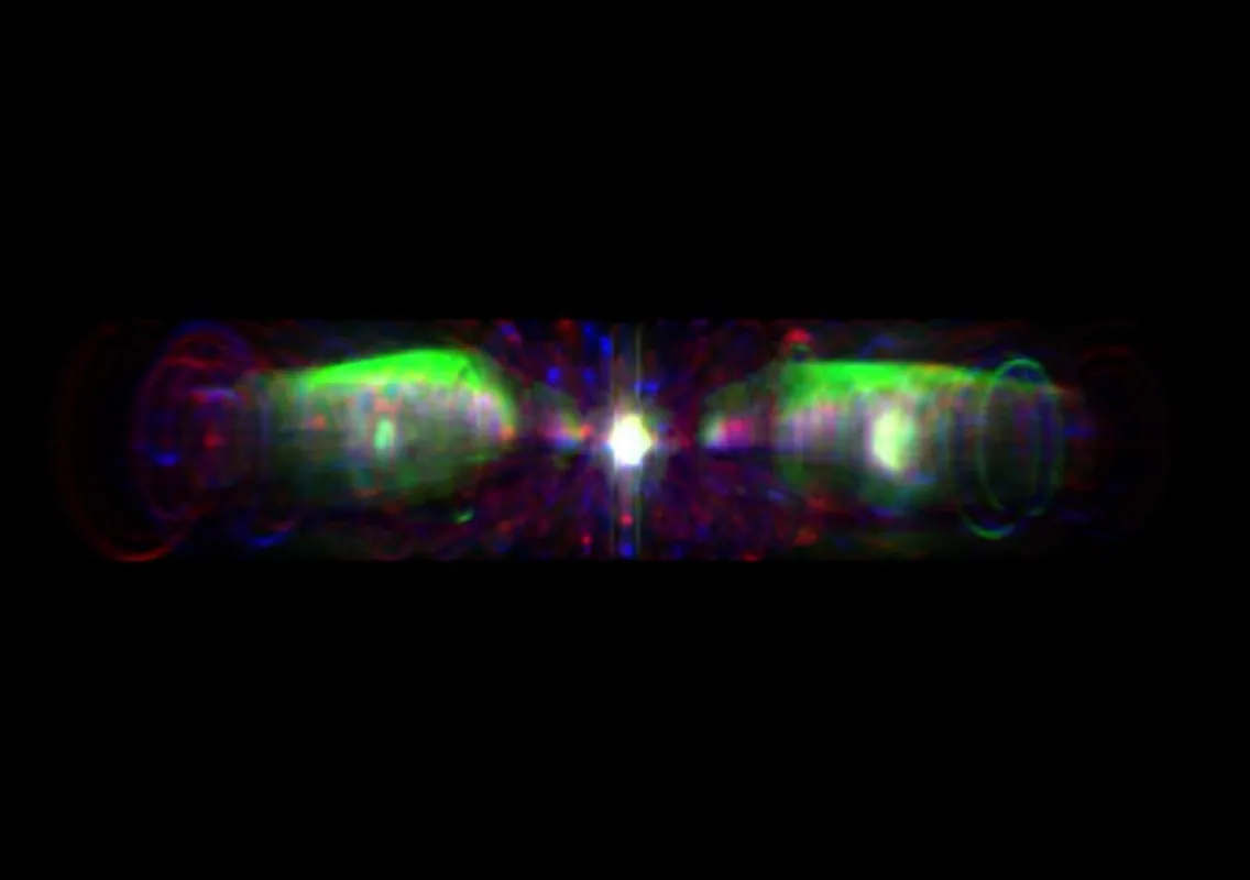 3D-Rekonstruktion eines astronomischen Nebels