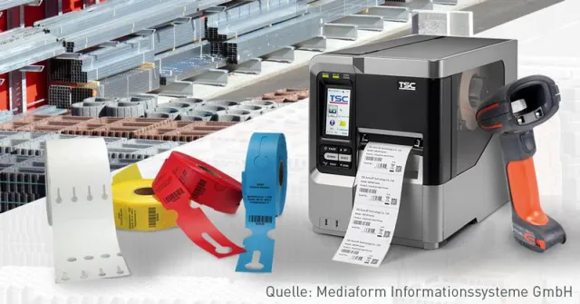 Kennzeichnungslösungen für die Baustoffindustrie Bild: Kennzeichnungslösungen für die Baustoffindustrie