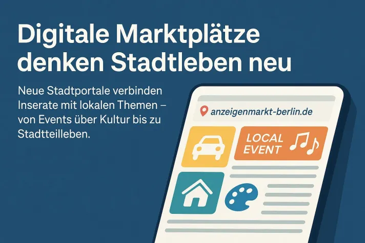 Bild: Digitale Marktplätze denken Stadtleben neu