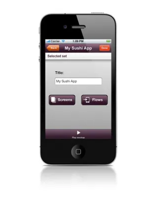 Bild: App für perfekte Prototypen auf dem iPhone