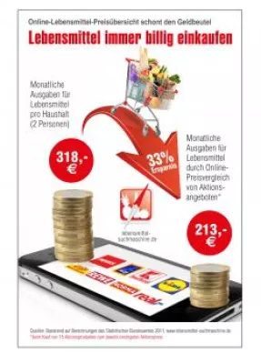 Lebensmittel immer billig einkaufen Bild: Lebensmittel immer billig einkaufen