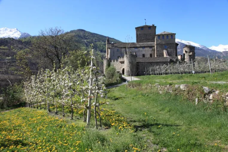 Himmlische Vergnügen und historische Feste: Frühling im Aostatal Bild: Himmlische Vergnügen und historische Feste: Frühling im Aostatal