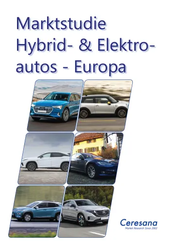Erfolgreiche Aufholjagd: neuer Ceresana-Report zum europäischen Markt für Elektroautos Bild: Erfolgreiche Aufholjagd: neuer Ceresana-Report zum europäischen Markt für Elektroautos