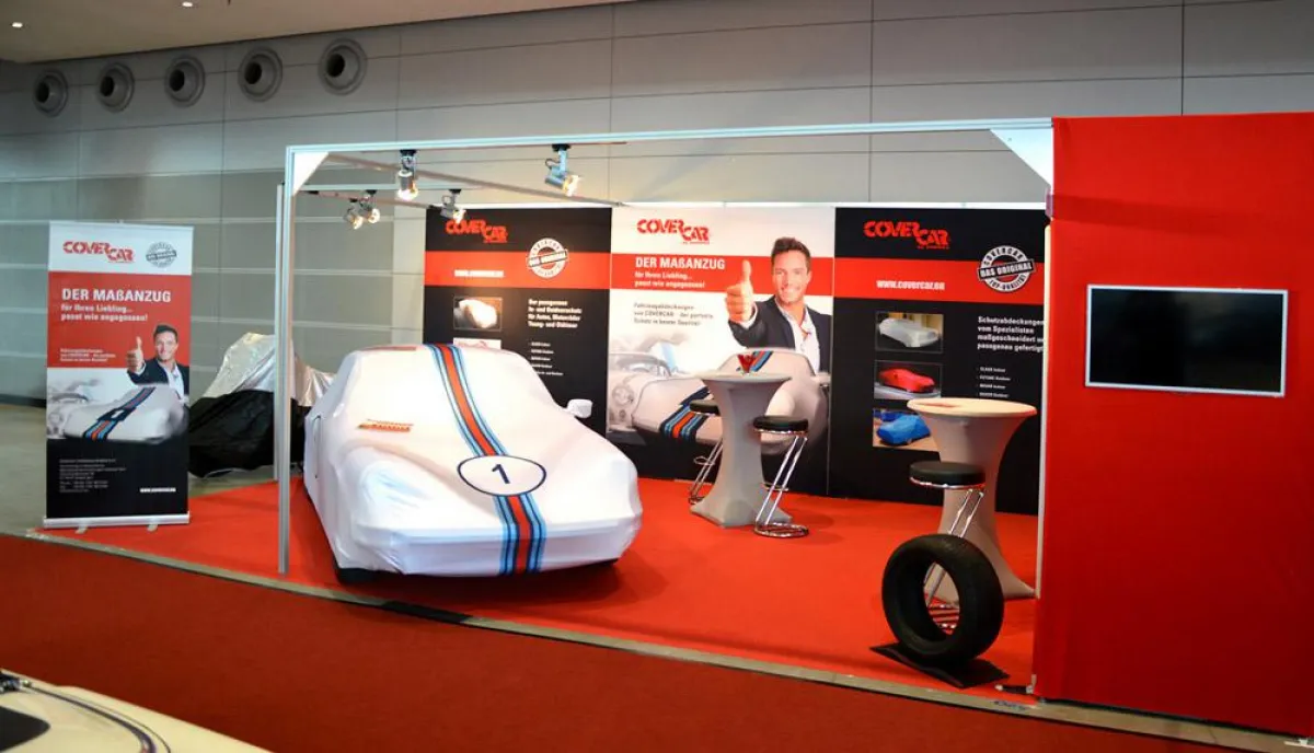 Messestand auf der 