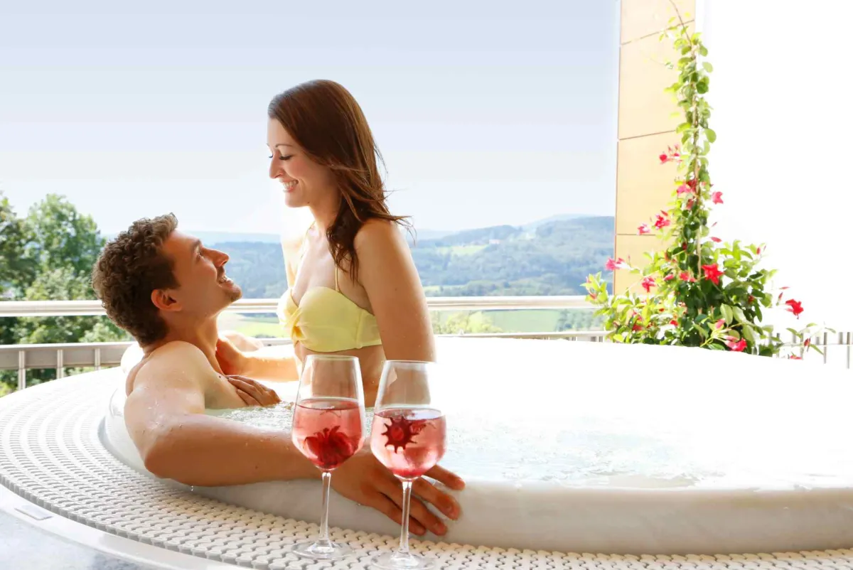 Privates Wellness im Thula Wellnesshotel Bayerischer Wald (© Thula Wellnesshotel Bayerischen Wald)