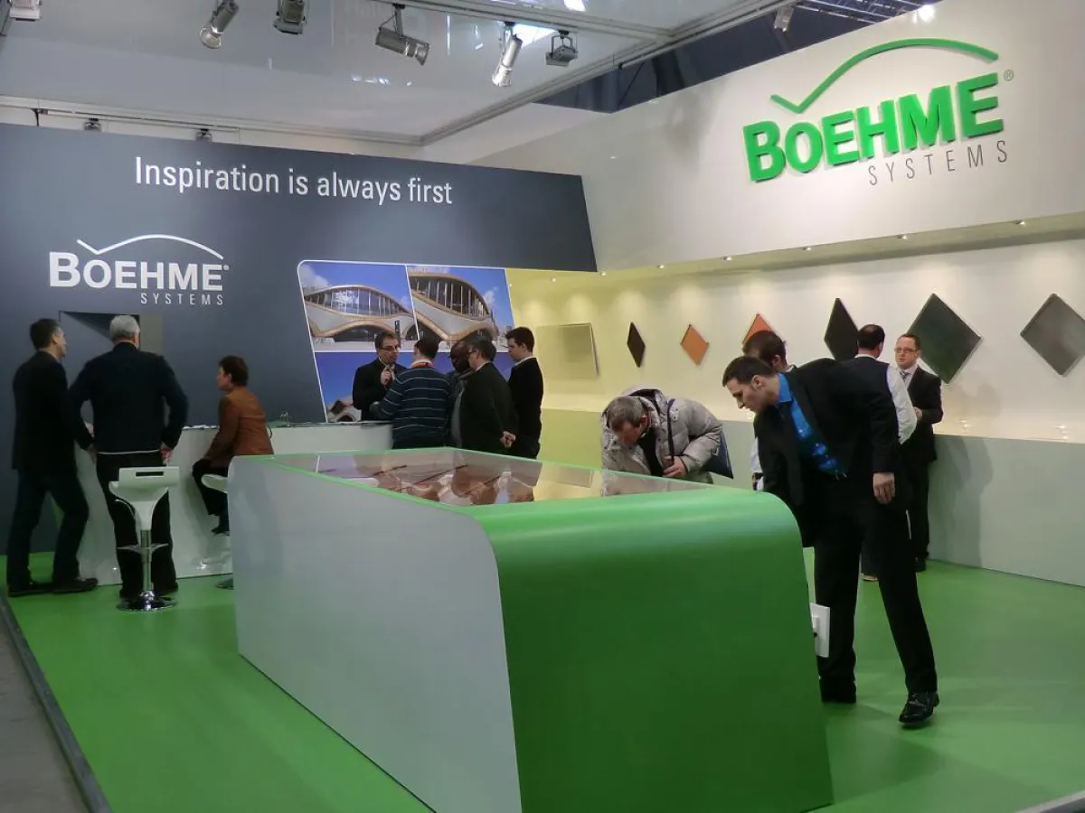 Messeauftritt der BOEHME® Systems auf der Dach+Holz 2012