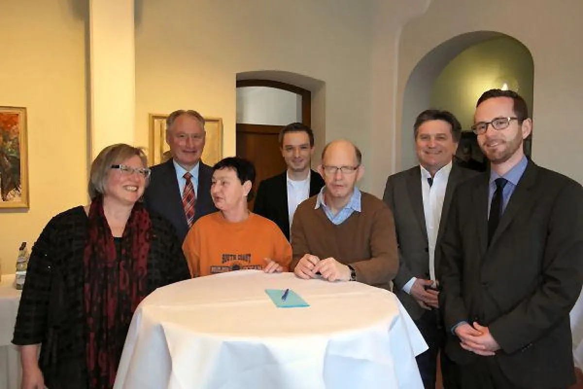 Podiumsgespräch mit Landtagskandidaten im Liebenauer Schloss zum Thema Sozialpolitik