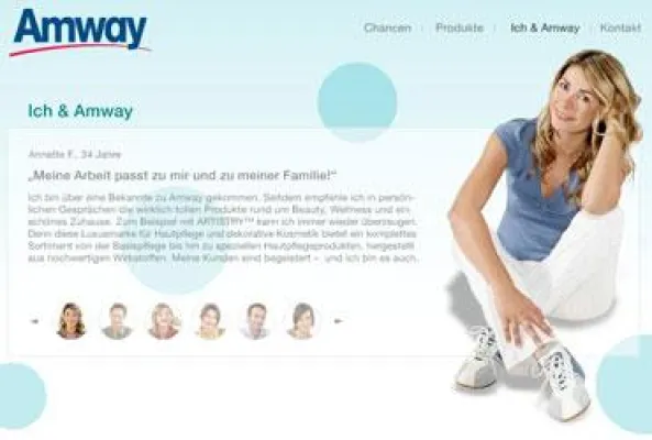Bild: TOCA ME inszeniert Kampagne von Amway im Netz