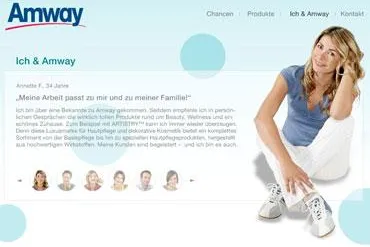 Bild: TOCA ME inszeniert Kampagne von Amway im Netz
