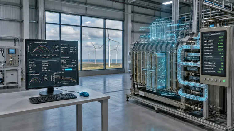 Innovationsschub für die Wasserstoffwirtschaft: Echtzeit-Diagnose für Elektrolyseure und Brennstoffzellen im Betrieb Bild: Innovationsschub für die Wasserstoffwirtschaft: Echtzeit-Diagnose für Elektrolyseure und Brennstoffzellen im Betrieb