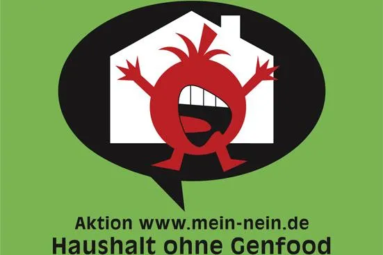 Start der Aktion Haushalt ohne Genfood mein-nein.de Bild: Start der Aktion Haushalt ohne Genfood mein-nein.de