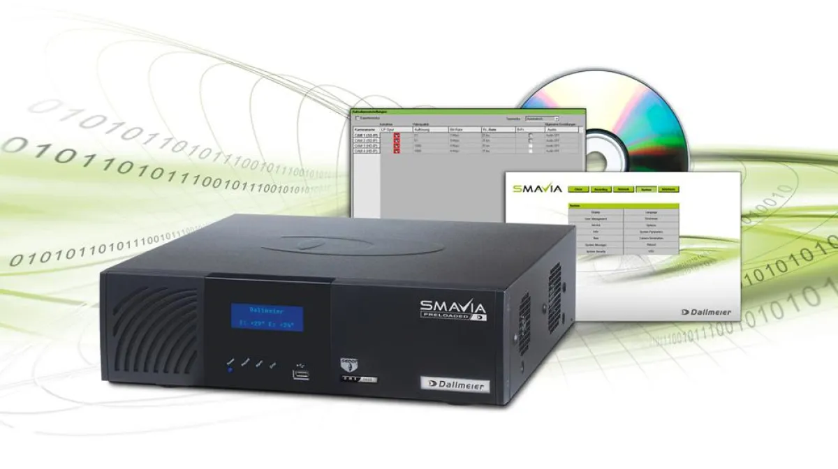DMS 2400 SMAVIA Appliance von Dallmeier