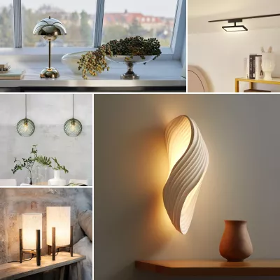 Bild: Leuchtende Interiortrends 2025: Lampenwelt.de präsentiert Must-haves der Beleuchtung