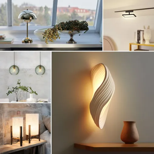 Bild: Leuchtende Interiortrends 2025: Lampenwelt.de präsentiert Must-haves der Beleuchtung