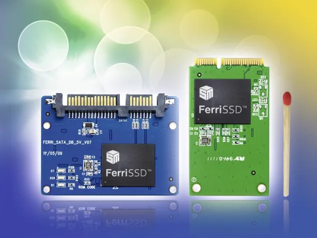 Bild: Silicon Motion FerriSSD ist der robuste Industrie-Datenspeicher der Zukunft