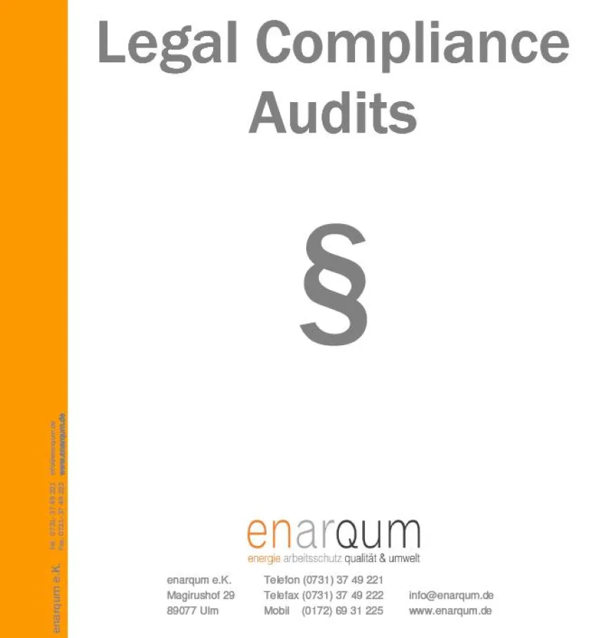 Legal Compliance Audit