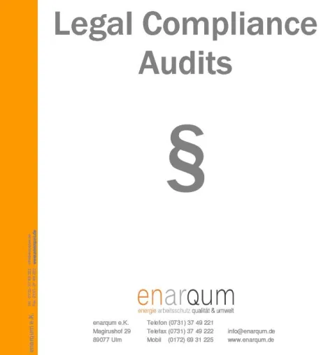 Legal Compliance Audit Bild: Legal Compliance Audit
