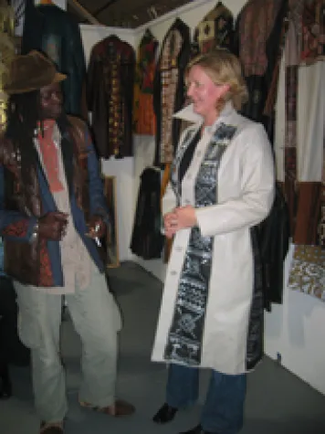 Bild: Afrikanisches Modedesign Baifalldream