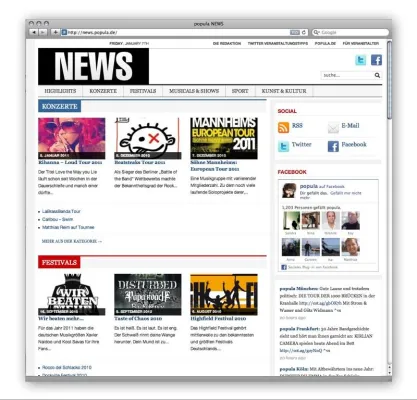 Bild: Schneller informiert: Beliebte Veranstaltungen und aktuelle Geheimtipps in Deutschland