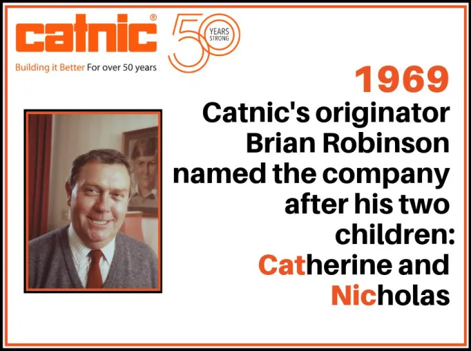 Bild: Catnic UK wird 50 – Das Jahr 2019 steht ganz im Zeichen des Jubiläums