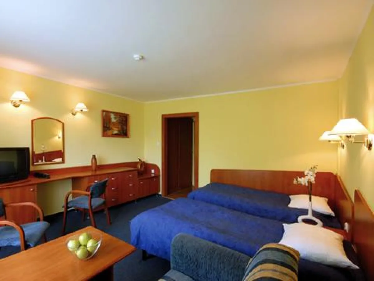 Das Zimmer im Hotel Leda SPA in Kolberg