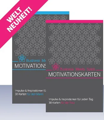 Bild: Aus dem Stress in die Balance - Motivationskartenset für Mann und Frau