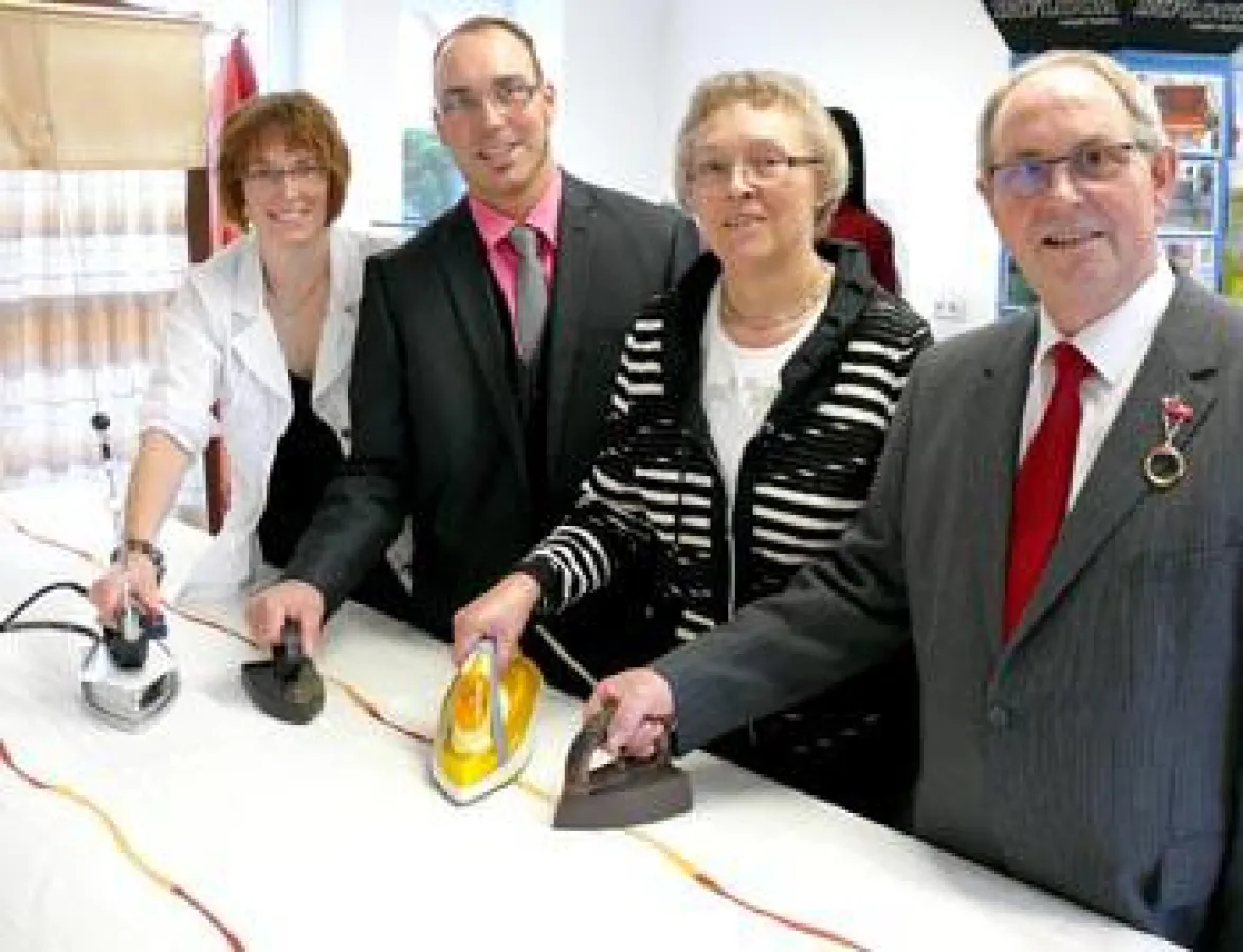 Zwei Behmer-Generationen am Arbeitsplatz