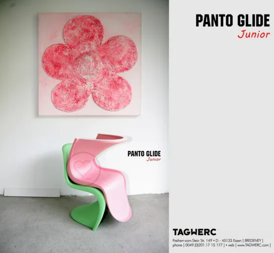Pantoffeln für den Panton Junior – Mehr Ruhe mit Panto-Glide Junior Bild: Pantoffeln für den Panton Junior – Mehr Ruhe mit Panto-Glide Junior