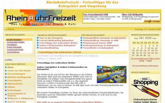 Bild: Indoor-Erlebniswelten sorgen auch bei schlechtem Wetter für Freizeitspaß im Ruhrgebiet