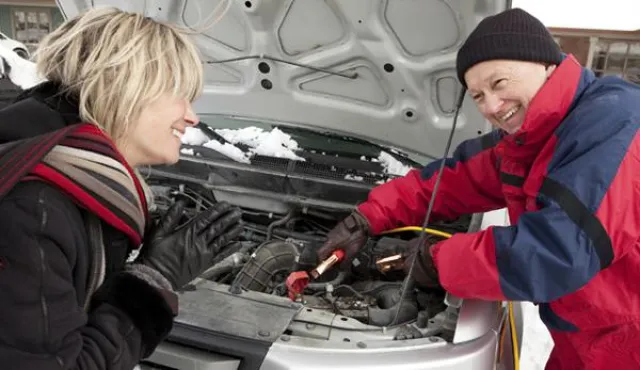 Bild: Frost stellt Autobatterien auf harte Belastungsprobe