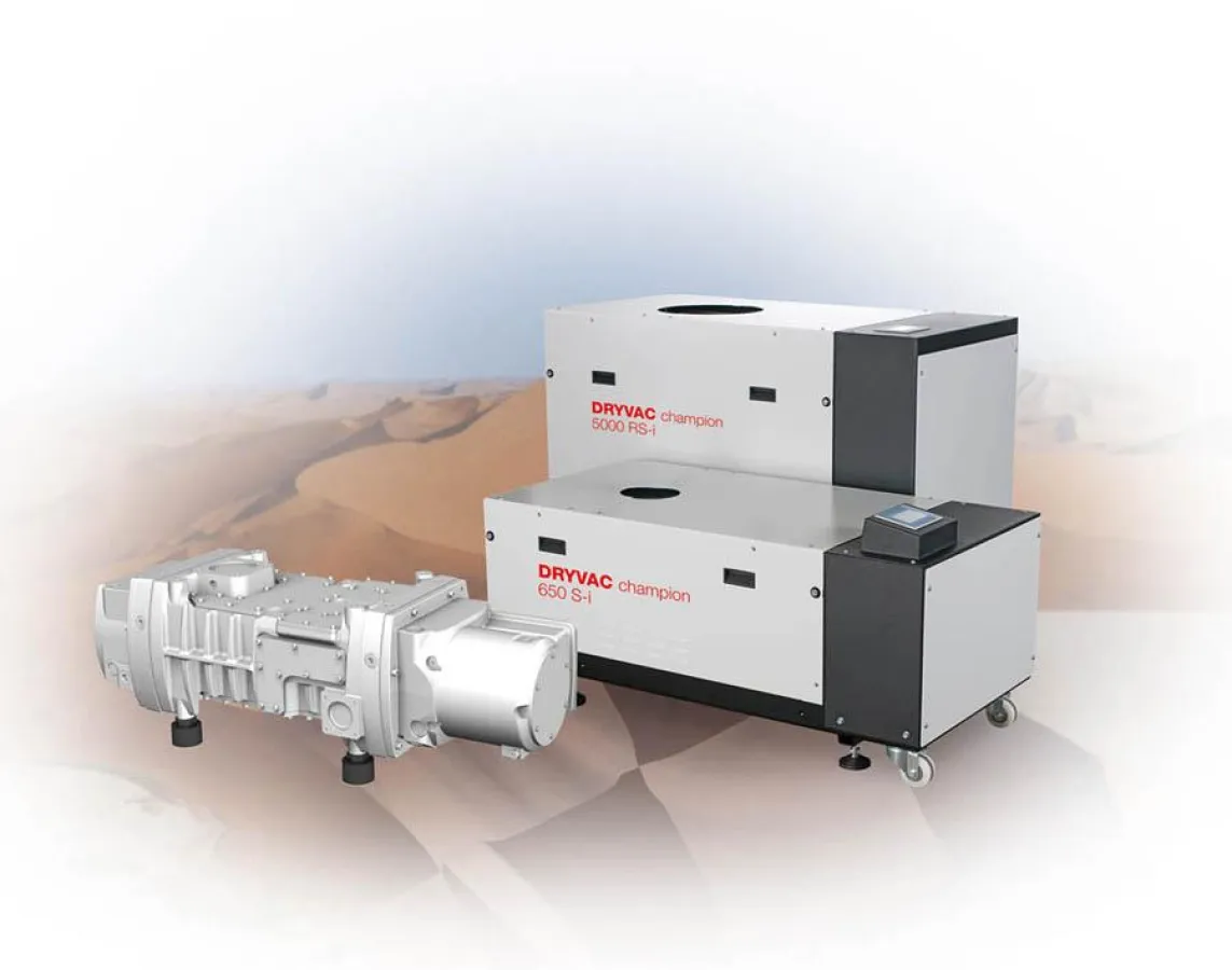 Die DRYVAC-Plattform minimiert den Energie- und Flächen-bedarf bei maximaler Leistung, Flexibilität und Zuverlässigkeit.