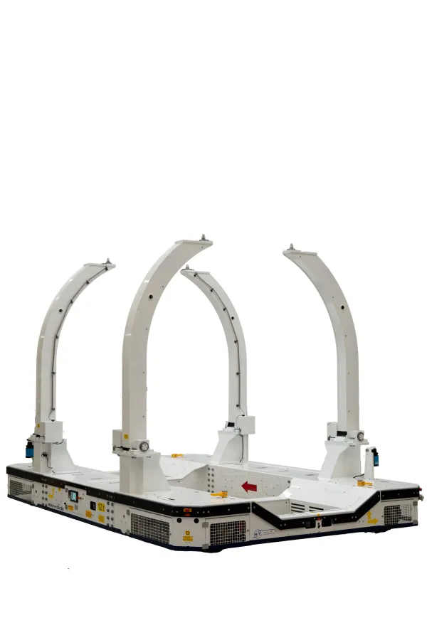 Der in Wardenburg entwickelte move-e-star kommt auch in der Luftfahrtindustrie zum Einsatz. (© Kim Woyaffe)