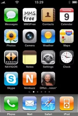 Bild: Christine Neubauer hat eine mobile Homepage