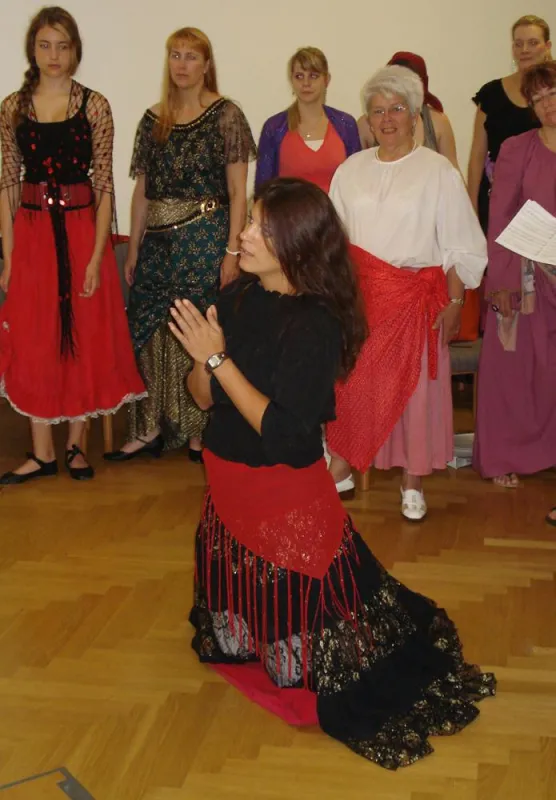 Proben zu 'Hilf den Verstoßnen' aus dem Musical 'Der Glöckner von Notre Dame'.