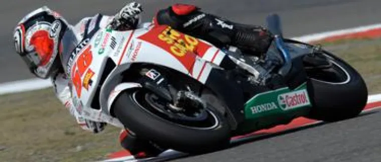 Bild: Moto GP - Castrol-Fahrer in China in den Punkten