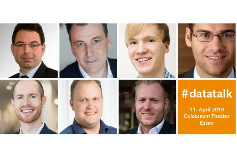 Die Zeiger des #datatalk stehen auf Digitale Transformation Bild: Die Zeiger des #datatalk stehen auf Digitale Transformation
