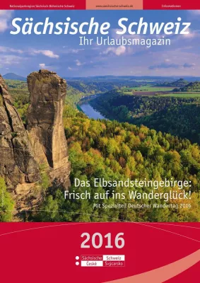 Bild: Urlaubsmagazin Sächsische Schweiz erscheint mit Spezial zum Deutschen Wandertag 2016