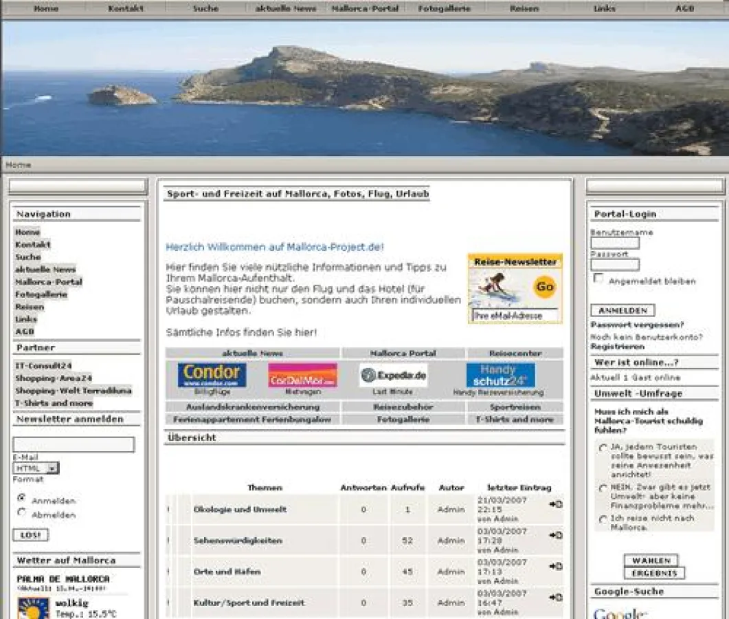 Besuchen Sie mallorca-project.de und informieren Sie sich über die neuesten Nachrichten, Trends und NoGos. Wir freuen uns auf Sie!