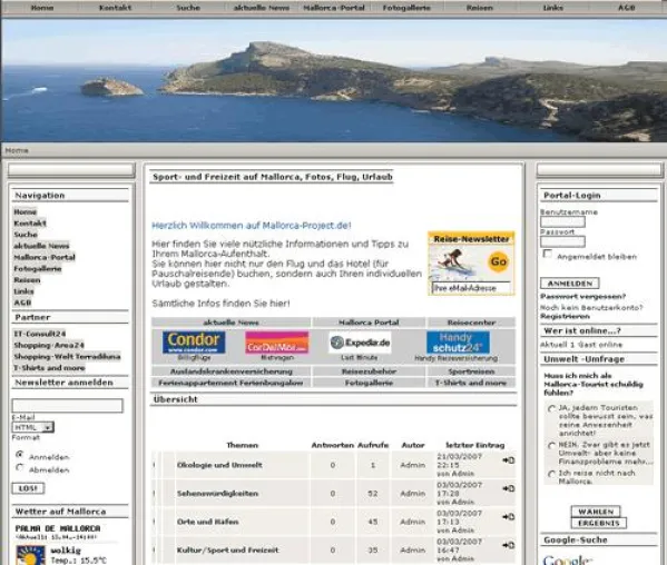 Bild: Mallorca-Project eröffnet pünktlich vor Saisonstart die Pforten seines Reiseportals