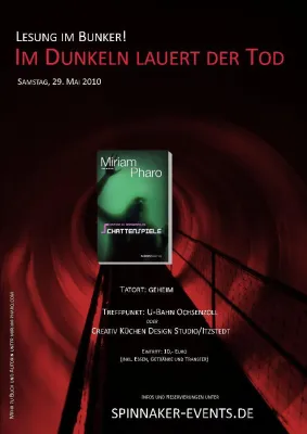 Bild: Preview des SciFi-Krimis „Schattenspiele“ von Miriam Pharo am 29. Mai 2010 nördlich von Hamburg