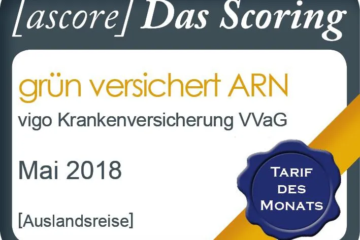 Bild: Nachhaltige Auslandskrankenversicherung zum Tarif des Monats gekürt