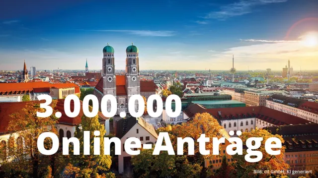 Bild: Drei Millionen Online-Anträge: München setzt auf skalierbare E-Government-Lösung von cit