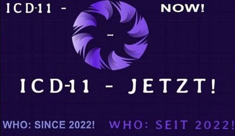Bild: ICD-11 JETZT! Schnellere & bessere Hilfe für Kranke! -Bundestagspetition ID 186702 jetzt mitzeichenbar-