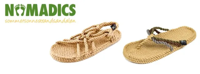 Bild: Ökofaire Sandalen aus Seil: Ein Geheimtipp kommt nach Deutschland
