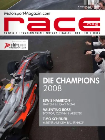 Bild: 'Motorsport-Magazin.com RACEmag' - Champions-Ausgabe erschienen