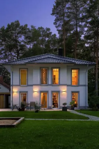 Bild: Bauen von seiner schönsten Seite Besichtigung einer modernen Stadtvilla in Berlin-Mahlsdorf am 16./17. Juni